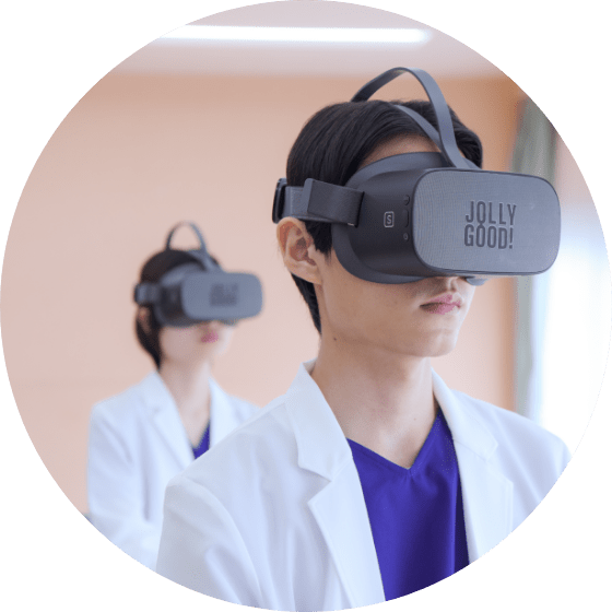 希少な症例の臨床研修を何度でも体験可能