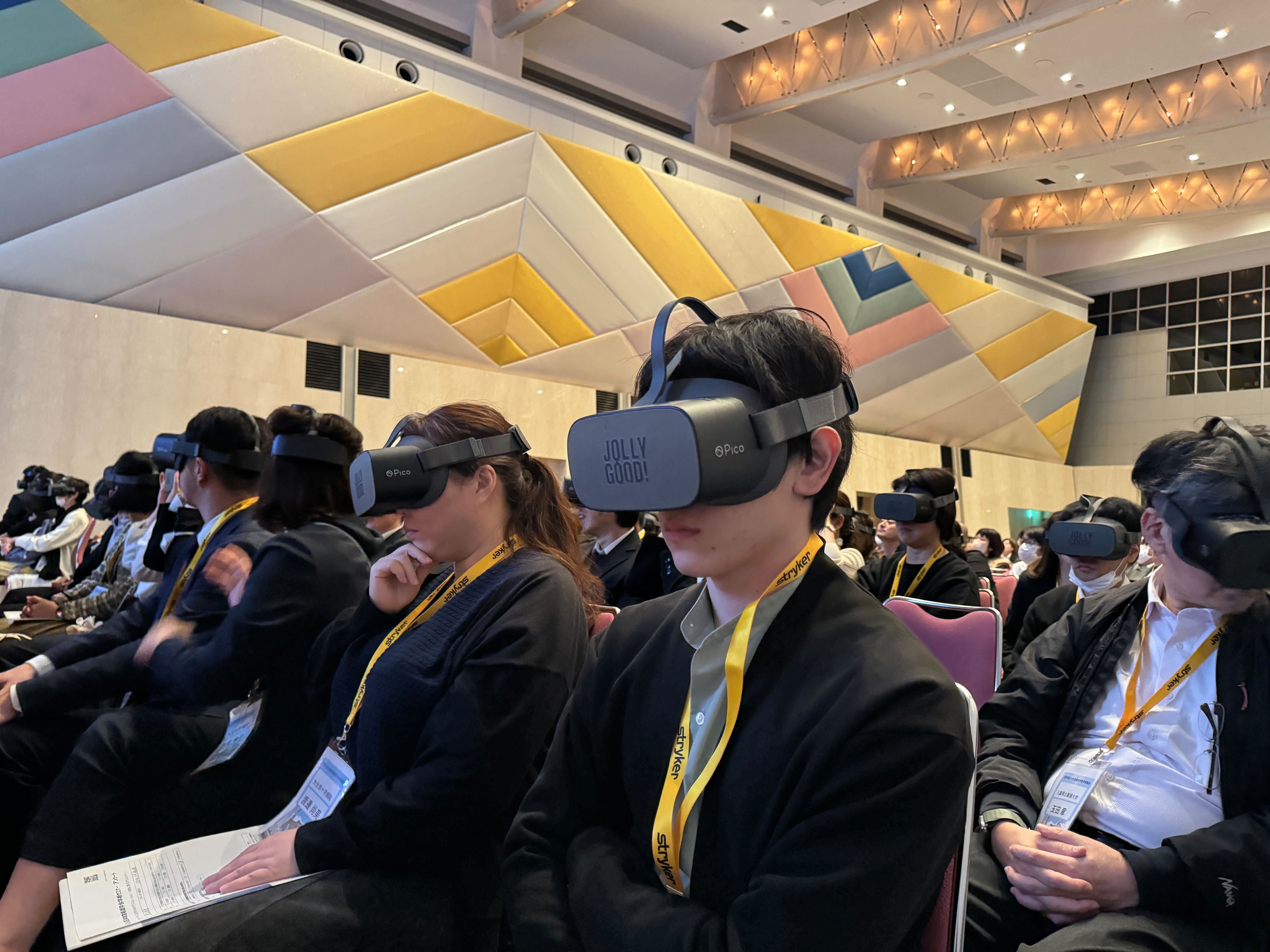 生徒のVR体験